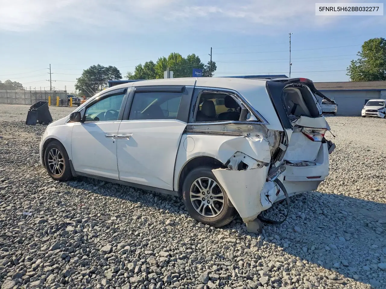 2011 Honda Odyssey Exl VIN: 5FNRL5H62BB032277 Lot: 60645526
