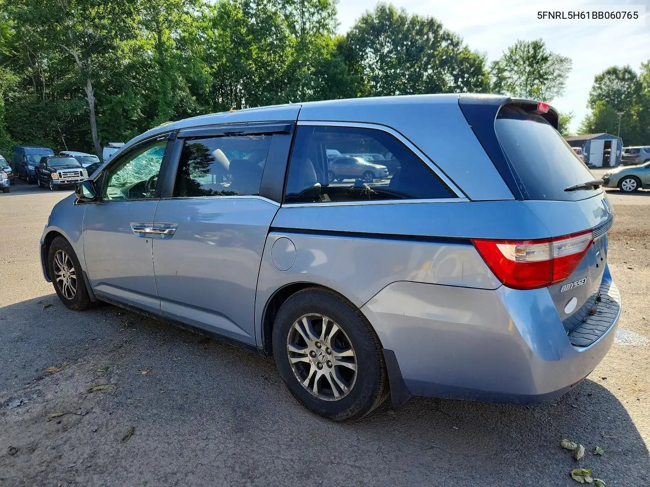 2011 Honda Odyssey Exl VIN: 5FNRL5H61BB060765 Lot: 61149576