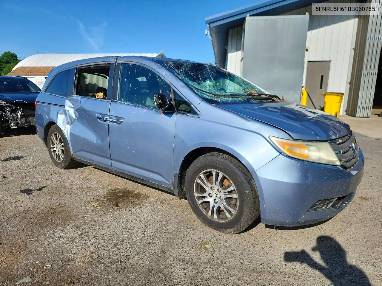 2011 Honda Odyssey Exl VIN: 5FNRL5H61BB060765 Lot: 61149576