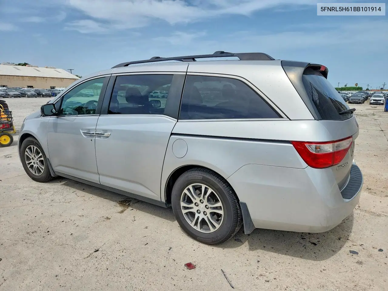 2011 Honda Odyssey Exl VIN: 5FNRL5H61BB101914 Lot: 61329646