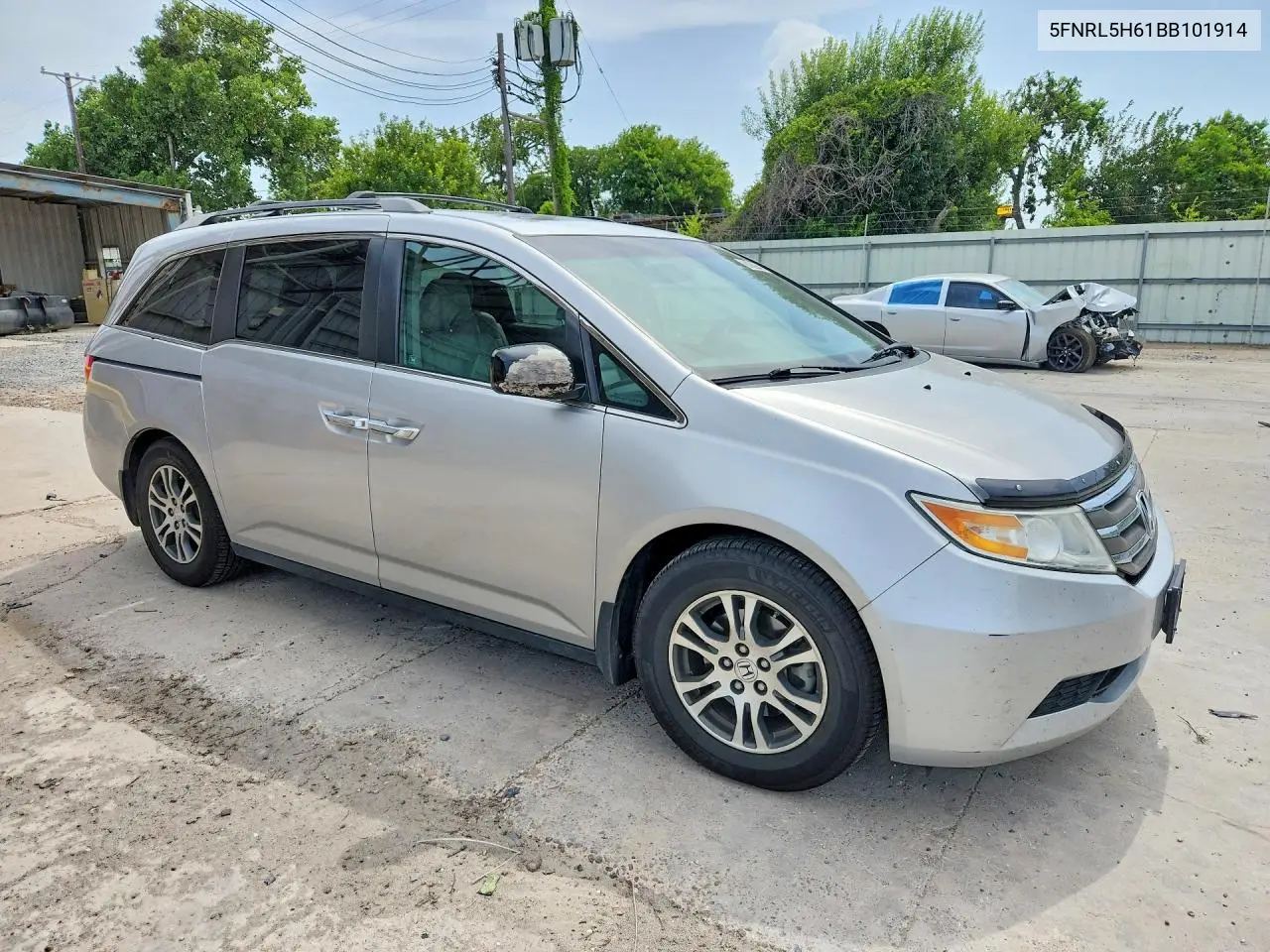 2011 Honda Odyssey Exl VIN: 5FNRL5H61BB101914 Lot: 61329646