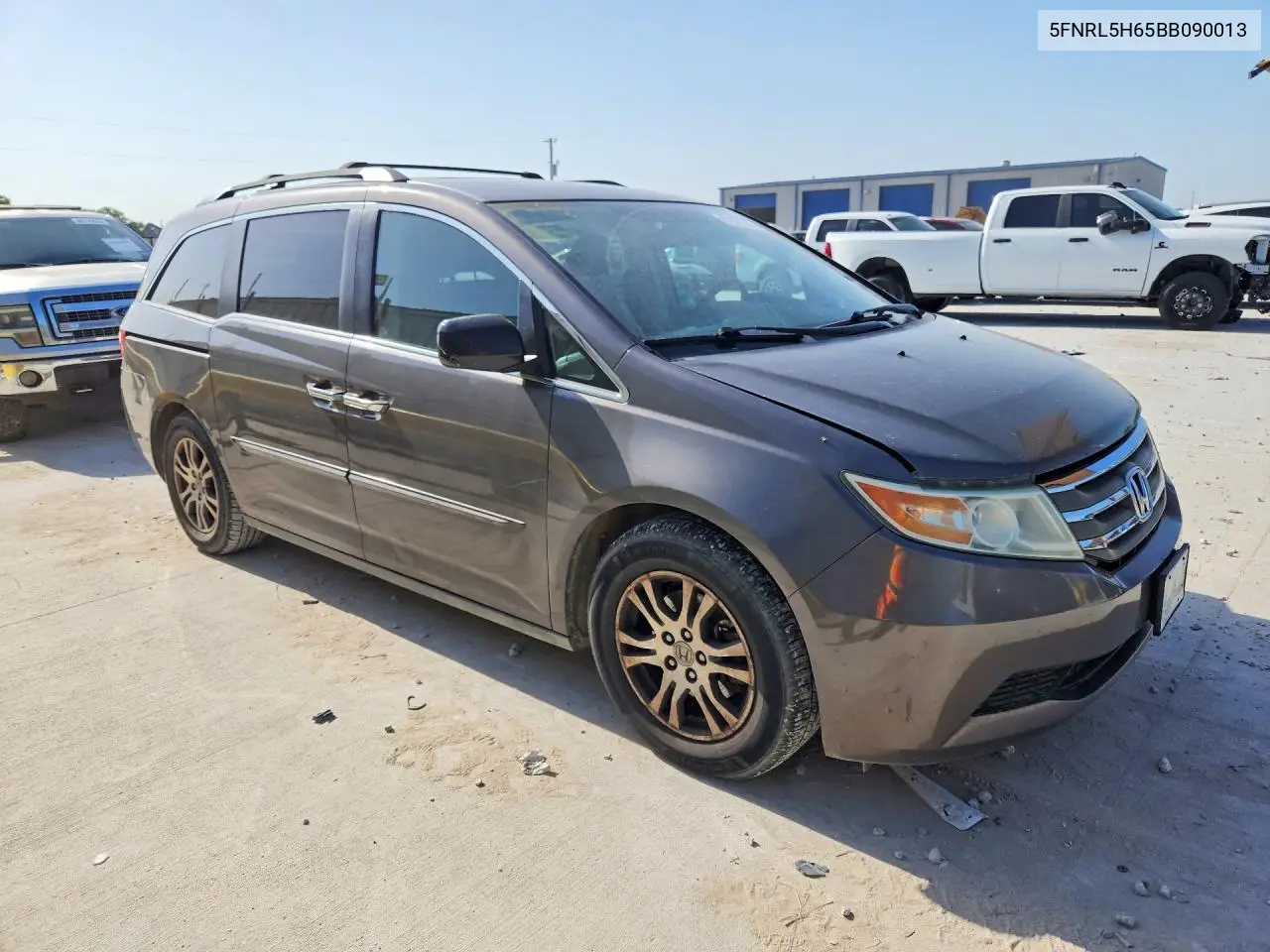 2011 Honda Odyssey Exl VIN: 5FNRL5H65BB090013 Lot: 61576146