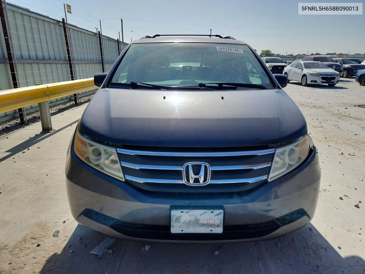 2011 Honda Odyssey Exl VIN: 5FNRL5H65BB090013 Lot: 61576146
