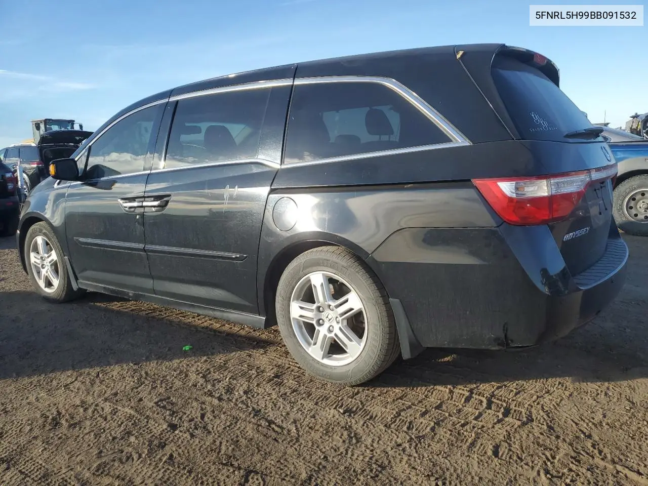 5FNRL5H99BB091532 2011 Honda Odyssey Touring