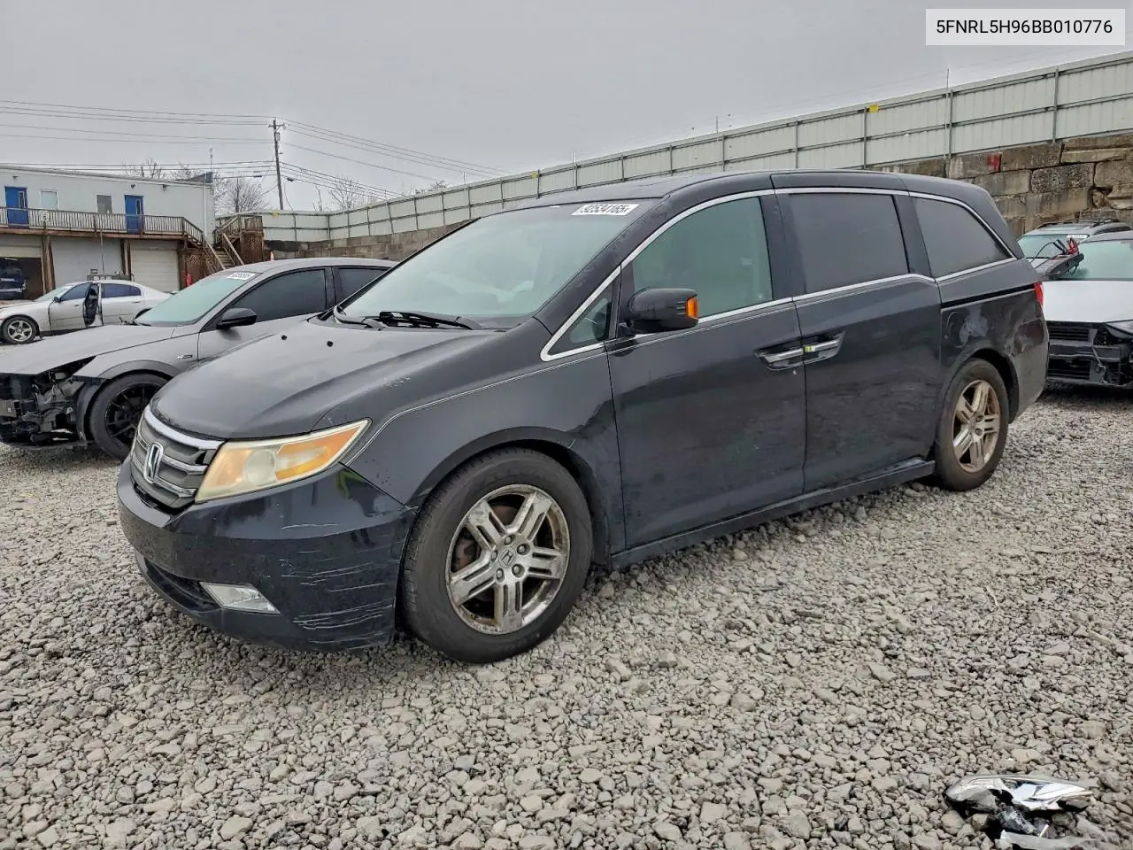 5FNRL5H96BB010776 2011 Honda Odyssey Touring