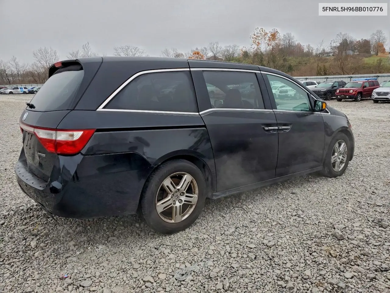 5FNRL5H96BB010776 2011 Honda Odyssey Touring