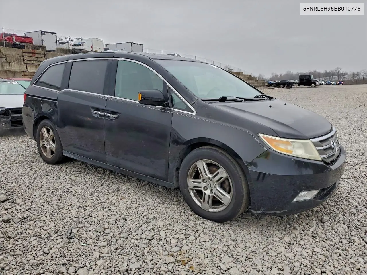 5FNRL5H96BB010776 2011 Honda Odyssey Touring