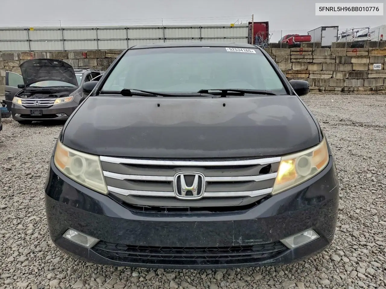 5FNRL5H96BB010776 2011 Honda Odyssey Touring