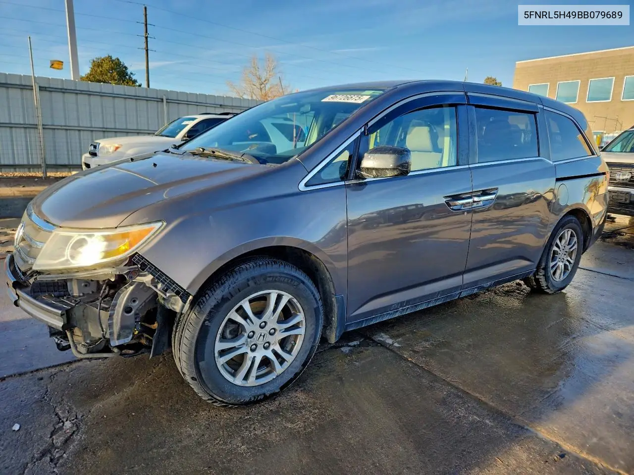 5FNRL5H49BB079689 2011 Honda Odyssey Ex