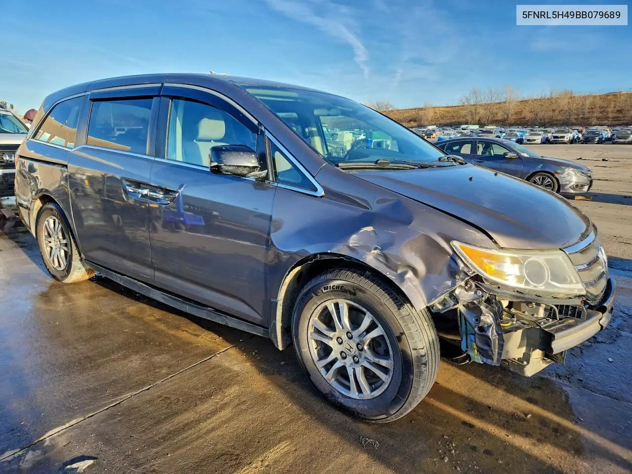 5FNRL5H49BB079689 2011 Honda Odyssey Ex