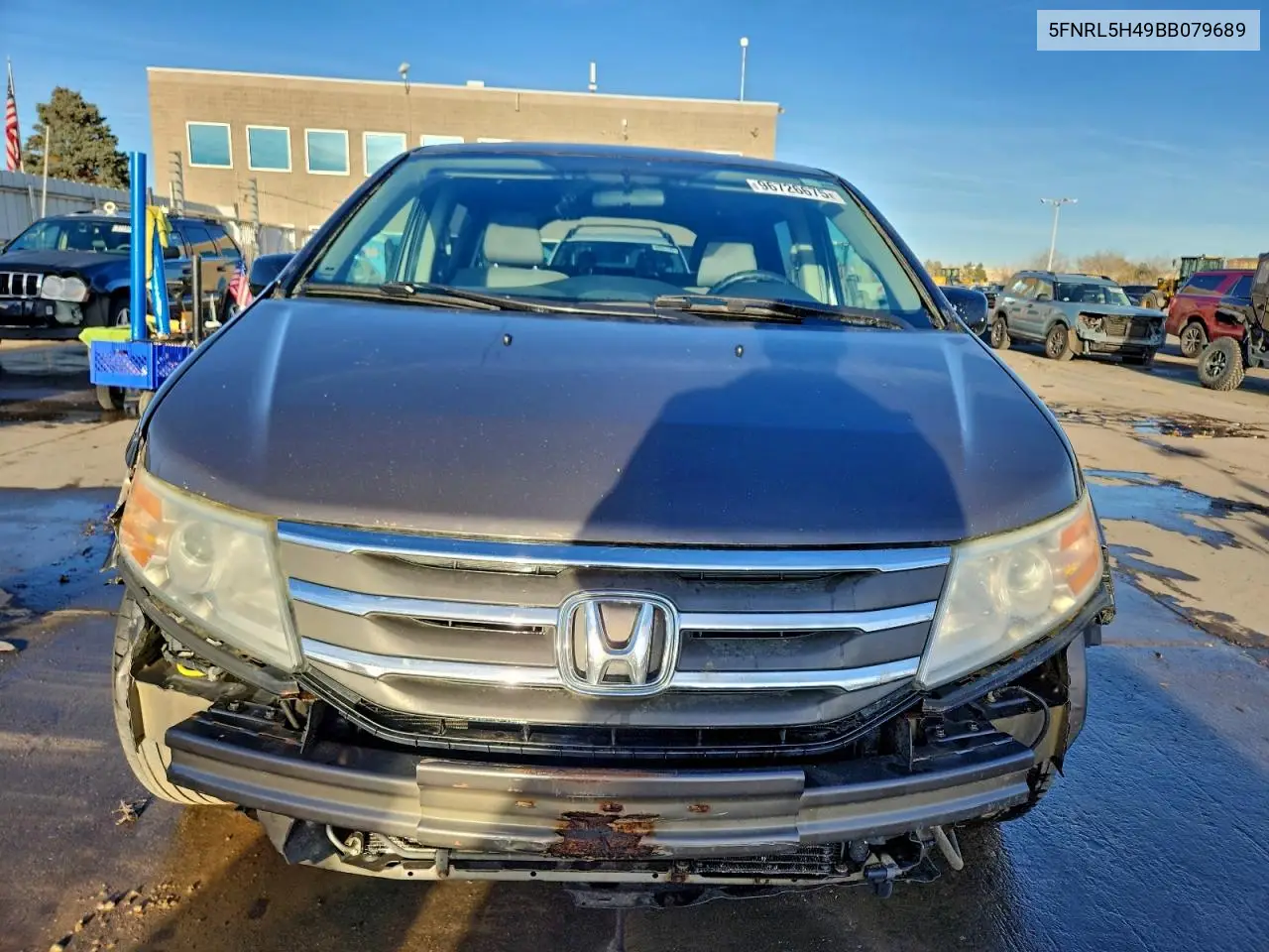 5FNRL5H49BB079689 2011 Honda Odyssey Ex