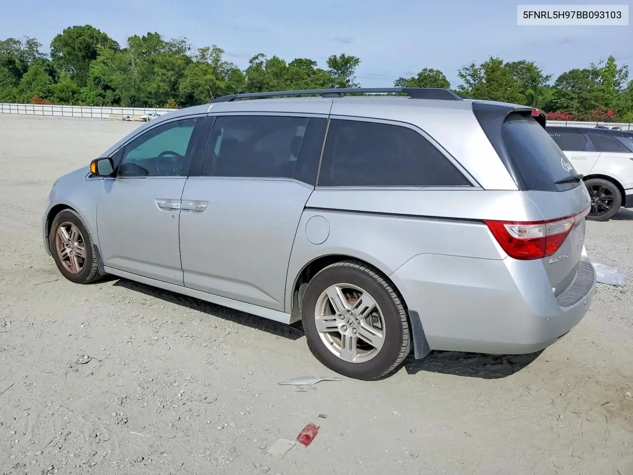 2011 Honda Odyssey Touring VIN: 5FNRL5H97BB093103 Lot: 97682155