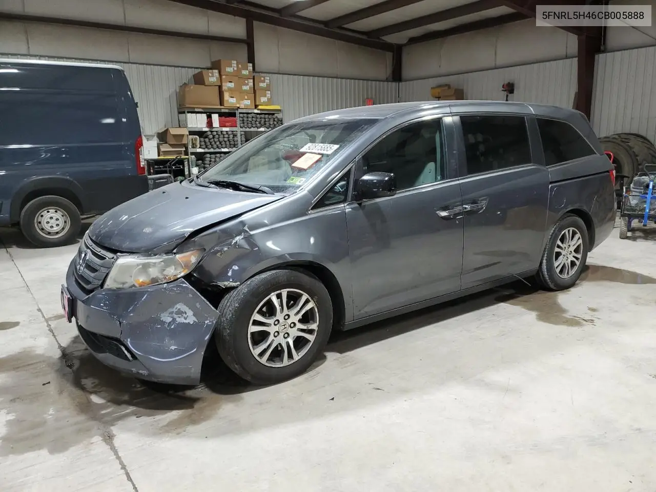 5FNRL5H46CB005888 2012 Honda Odyssey Ex