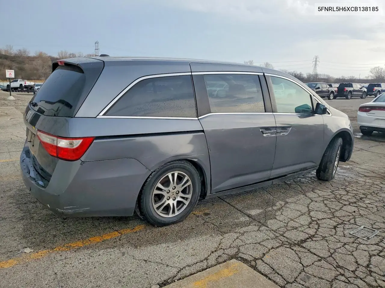 2012 Honda Odyssey VIN: 5FNRL5H6XCB138185 Lot: 54506446