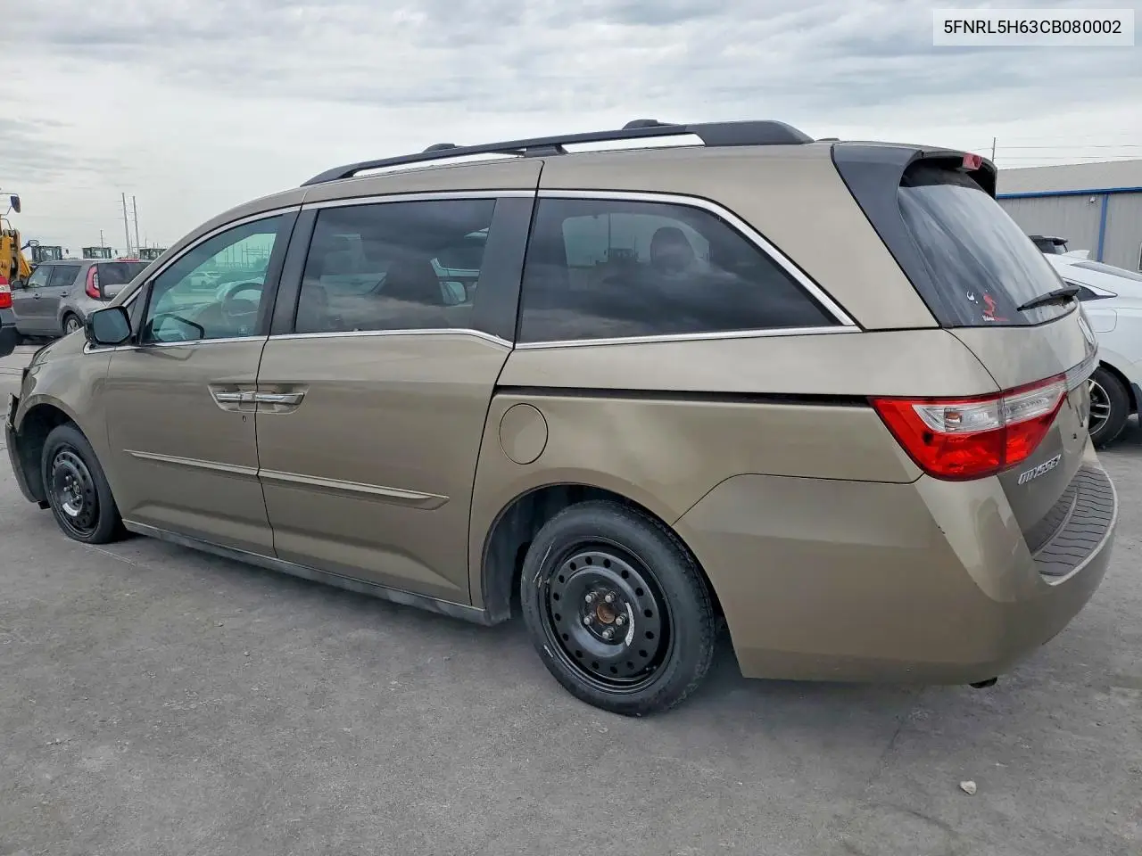 2012 Honda Odyssey Exl VIN: 5FNRL5H63CB080002 Lot: 57424586