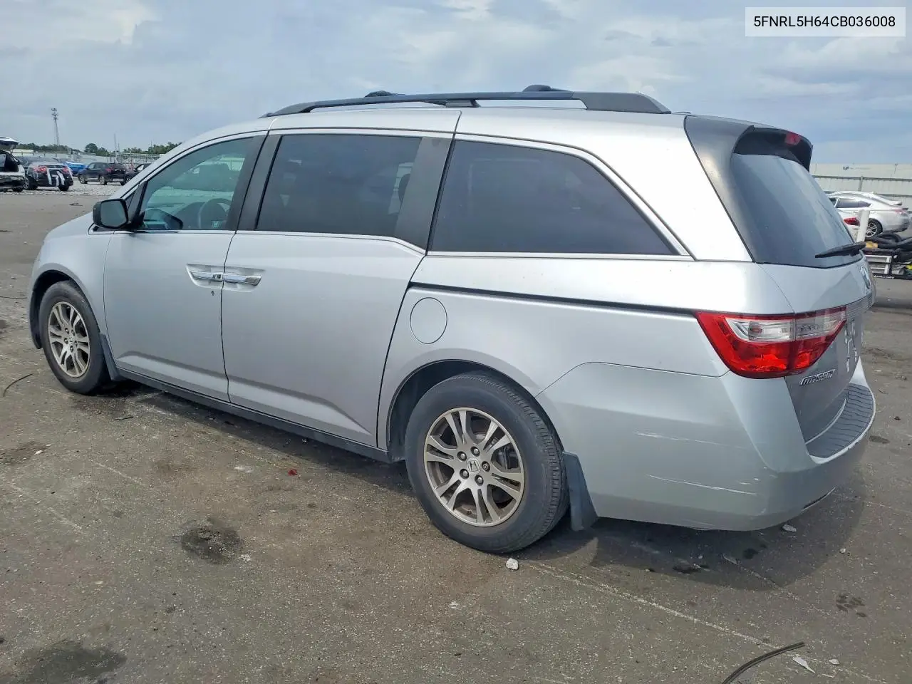 5FNRL5H64CB036008 2012 Honda Odyssey Exl