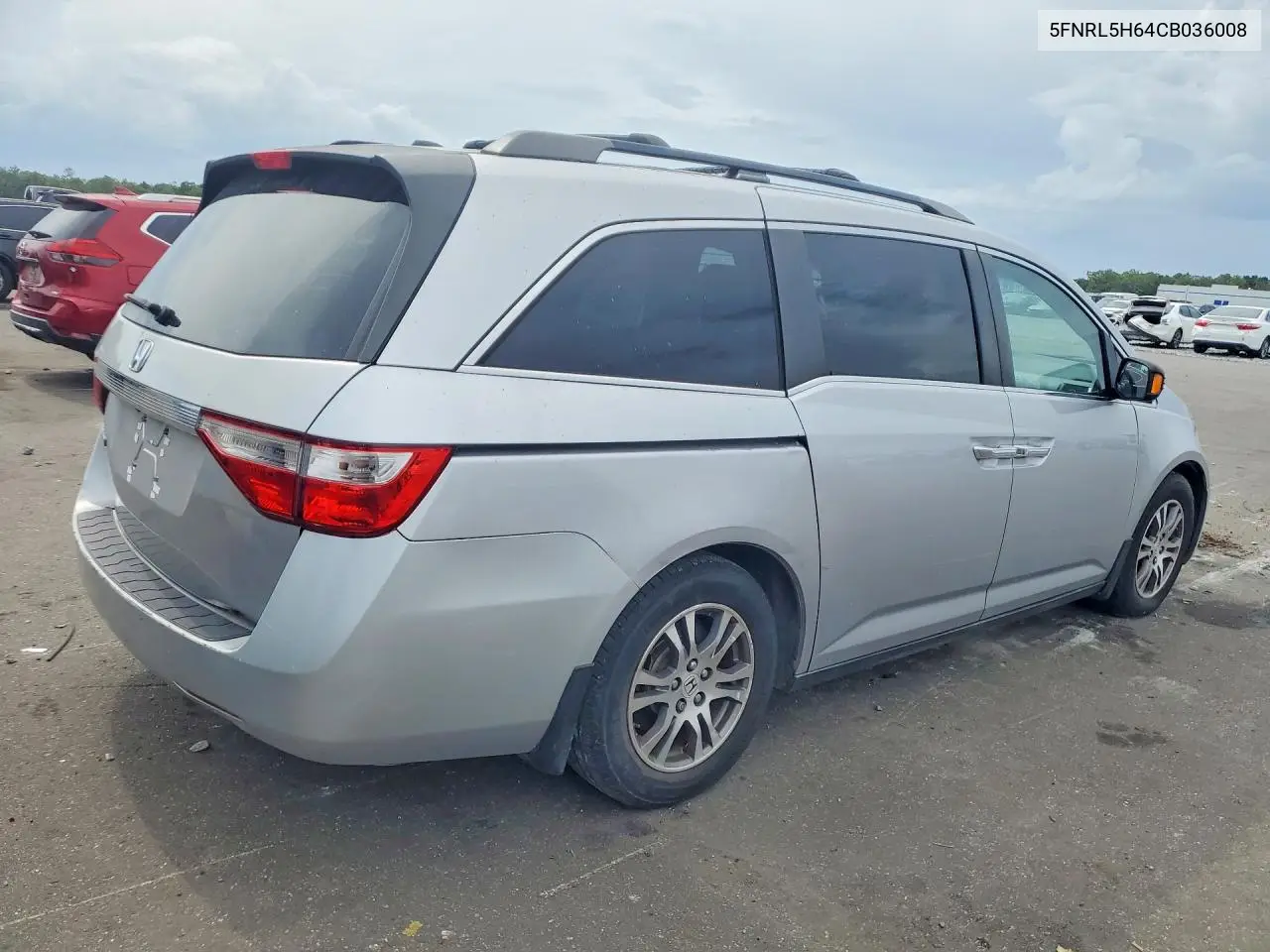 5FNRL5H64CB036008 2012 Honda Odyssey Exl