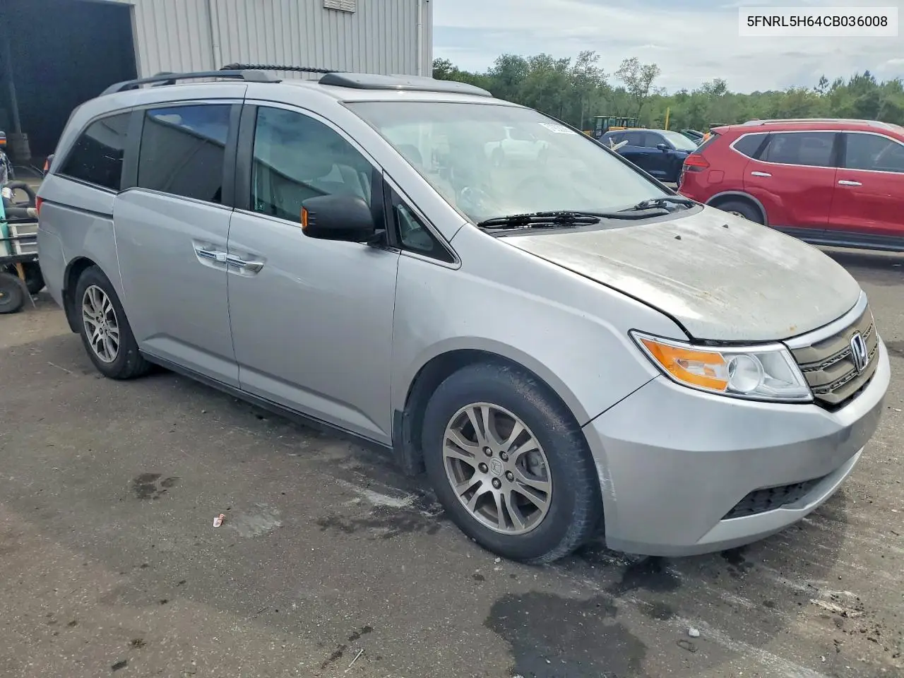 5FNRL5H64CB036008 2012 Honda Odyssey Exl
