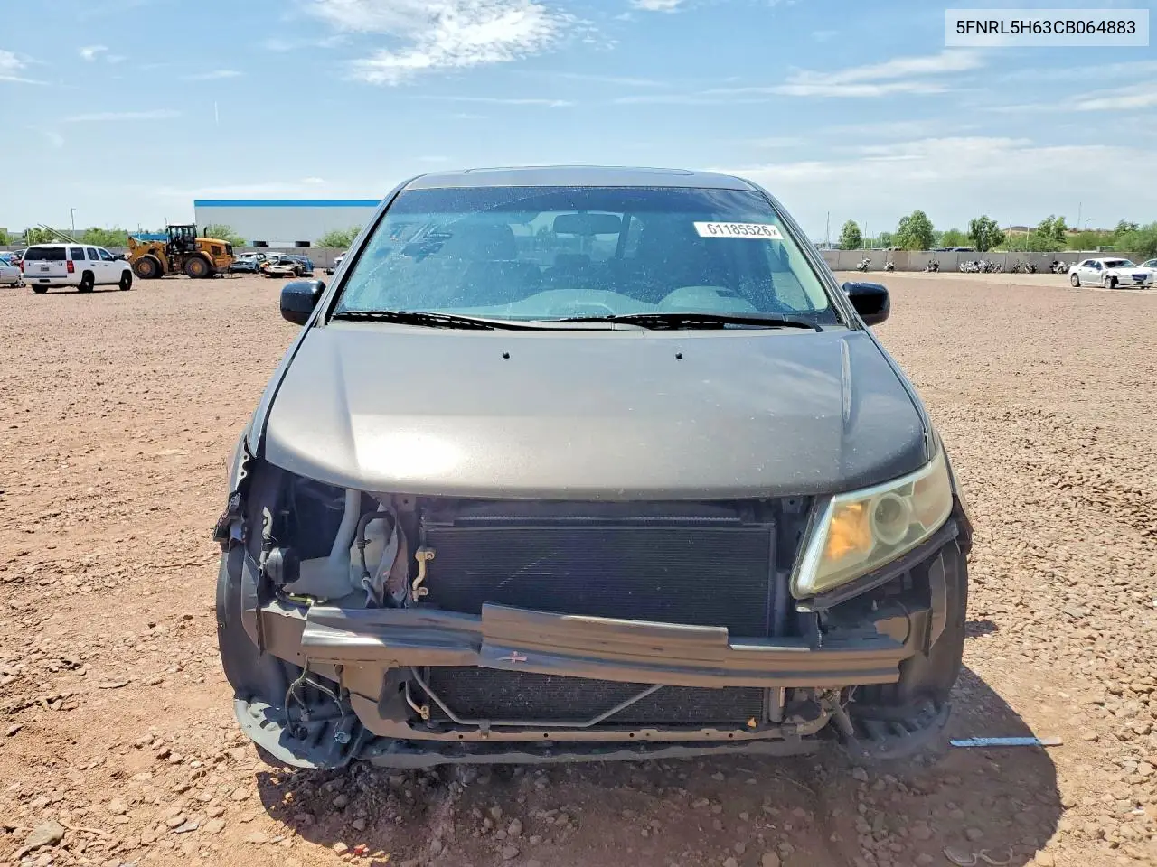 2012 Honda Odyssey Exl VIN: 5FNRL5H63CB064883 Lot: 61185526