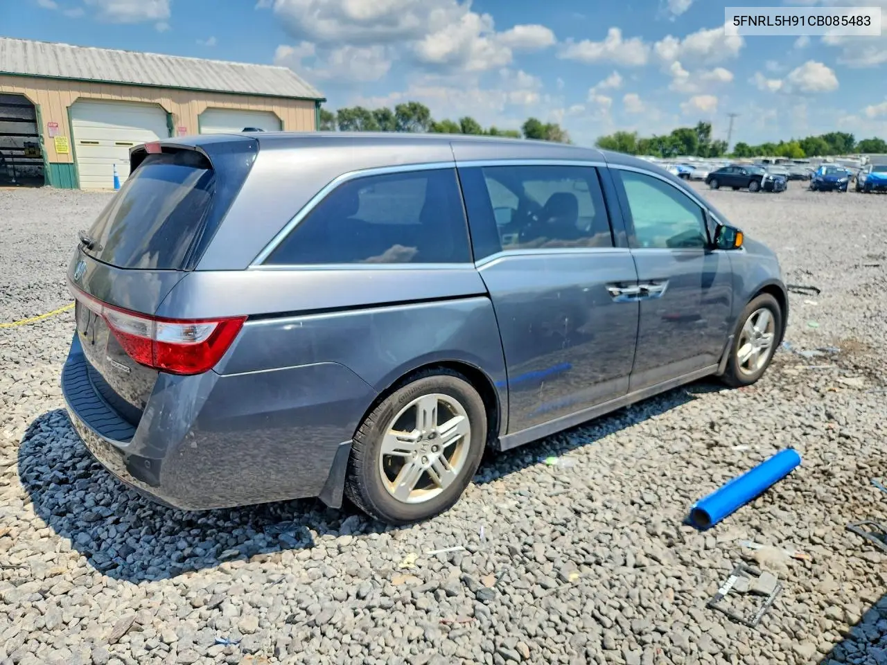2012 Honda Odyssey Touring VIN: 5FNRL5H91CB085483 Lot: 61549916