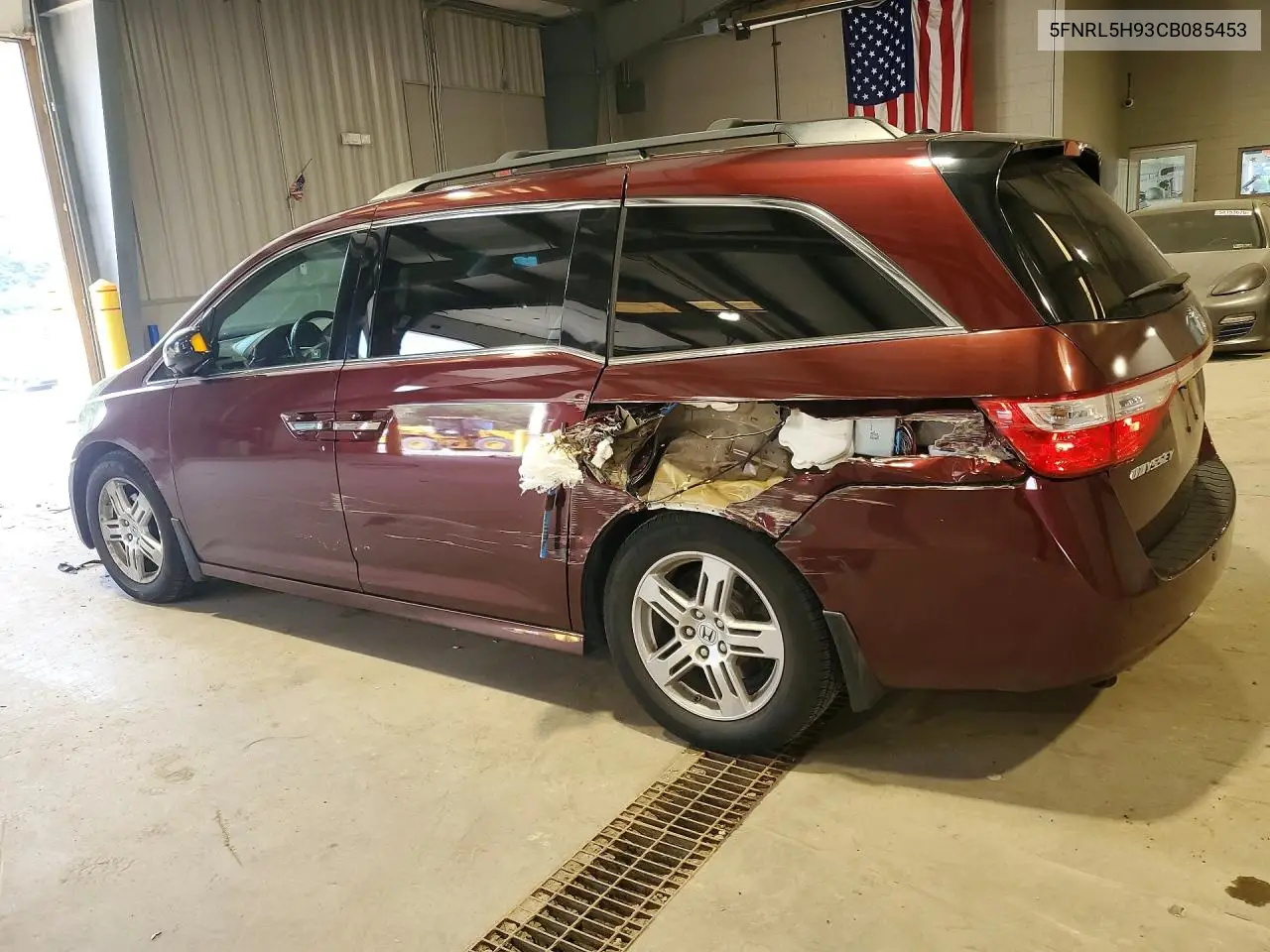 2012 Honda Odyssey Touring VIN: 5FNRL5H93CB085453 Lot: 61918366