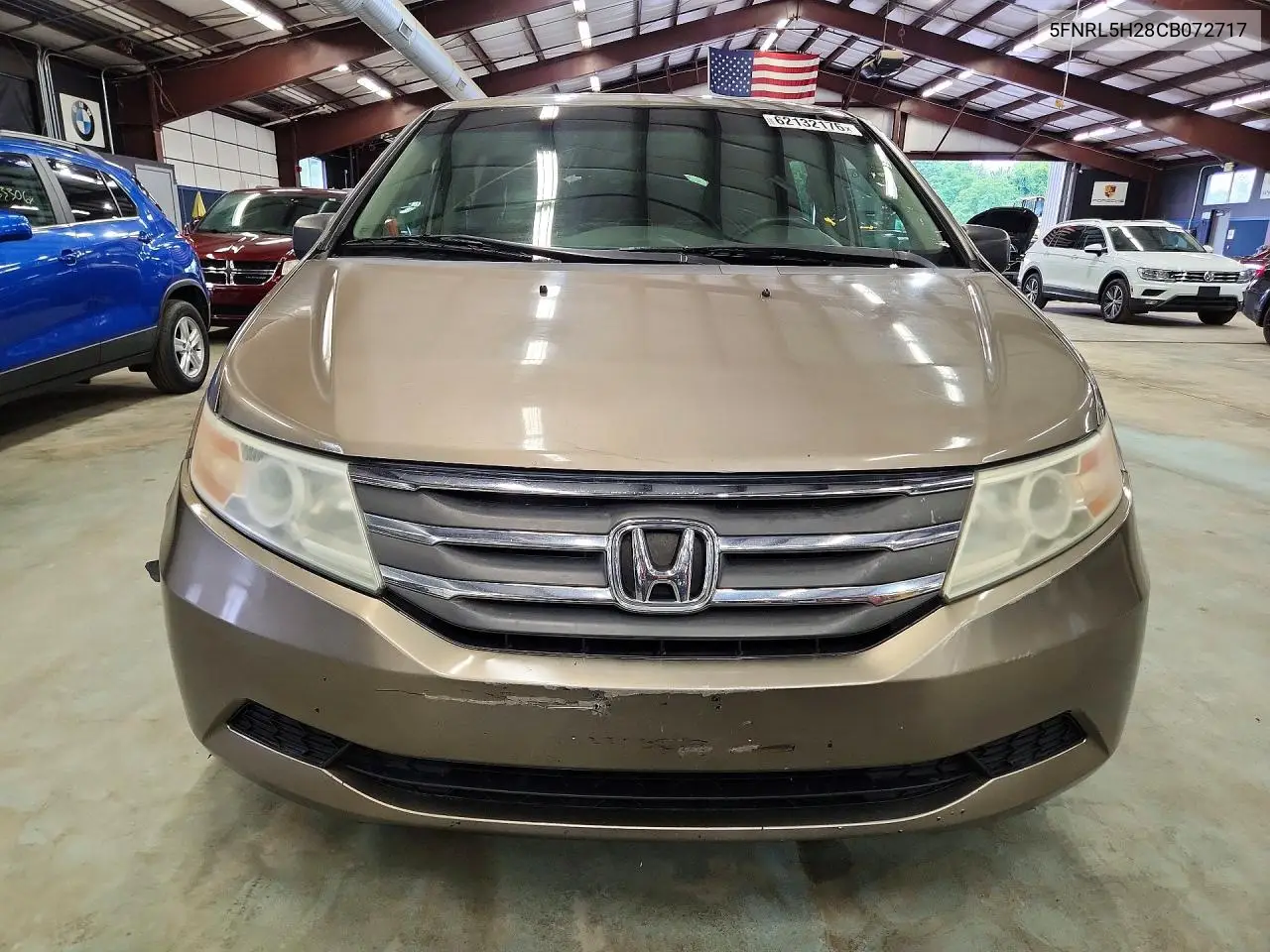 2012 Honda Odyssey Lx VIN: 5FNRL5H28CB072717 Lot: 62132176