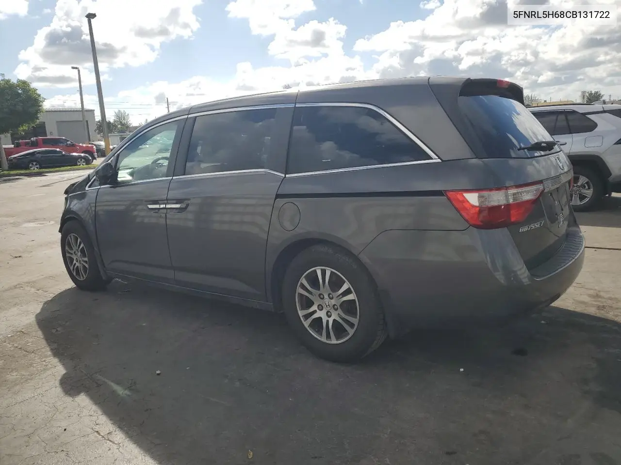 5FNRL5H68CB131722 2012 Honda Odyssey Exl