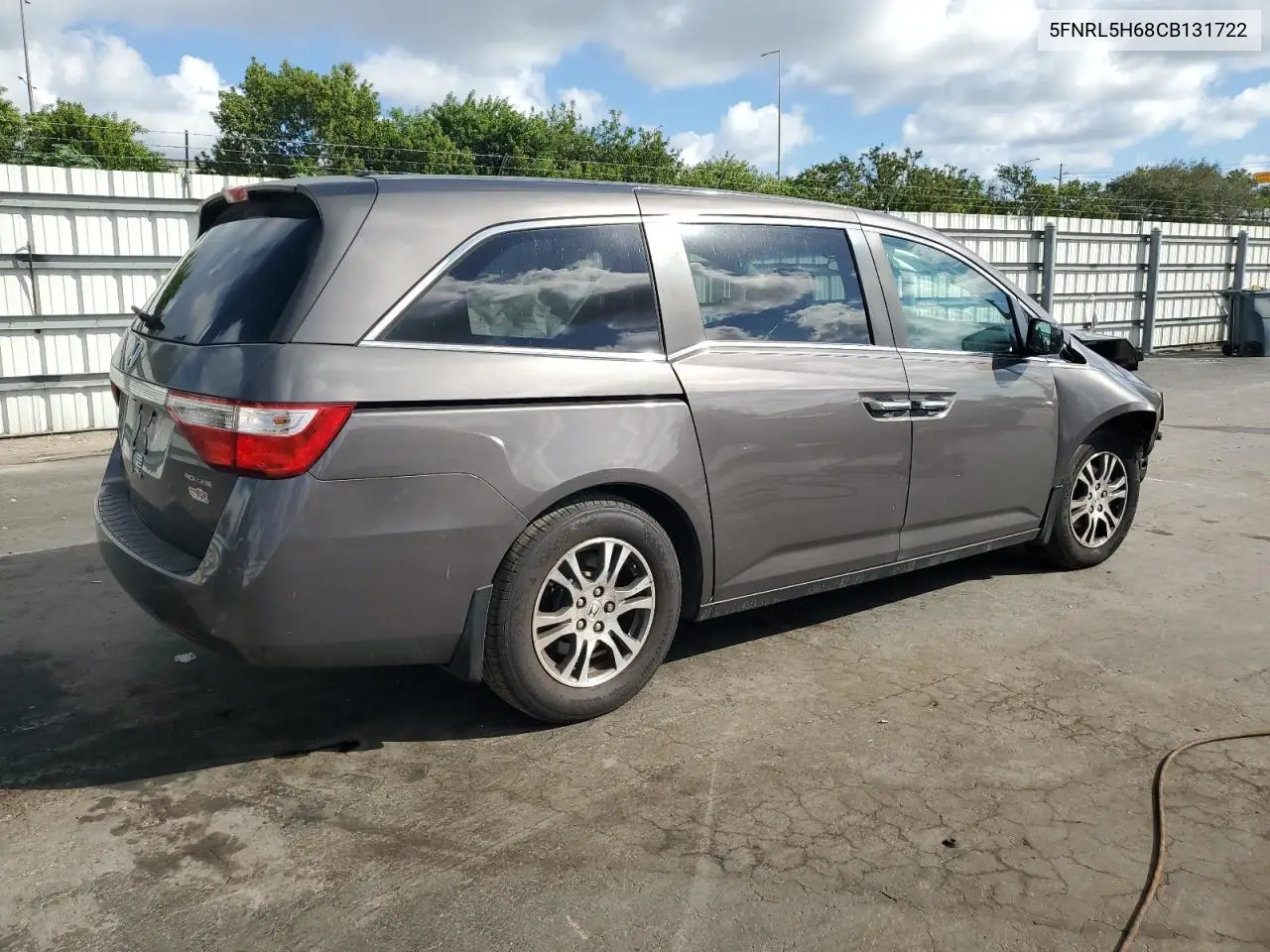 5FNRL5H68CB131722 2012 Honda Odyssey Exl