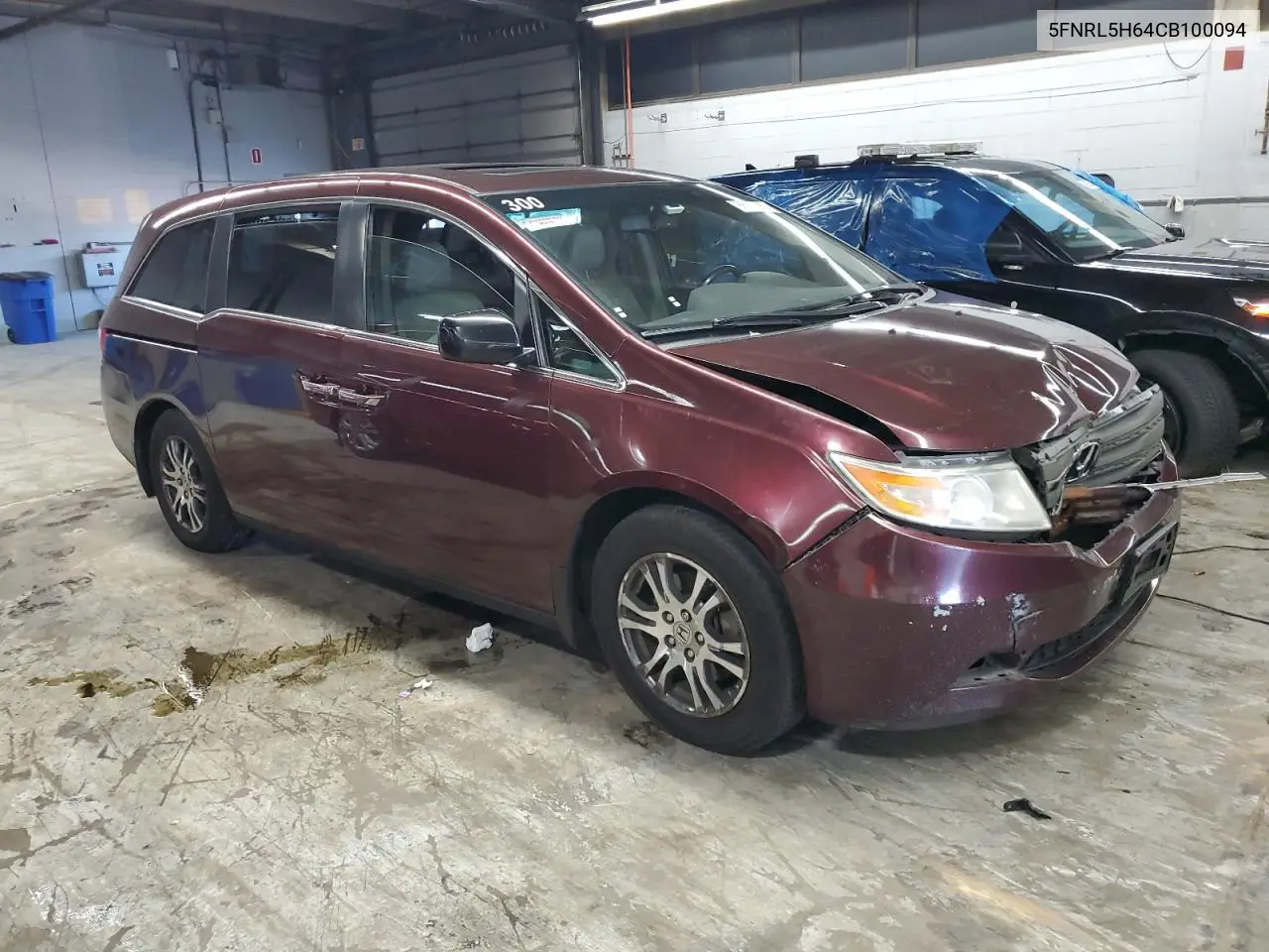 5FNRL5H64CB100094 2012 Honda Odyssey Exl