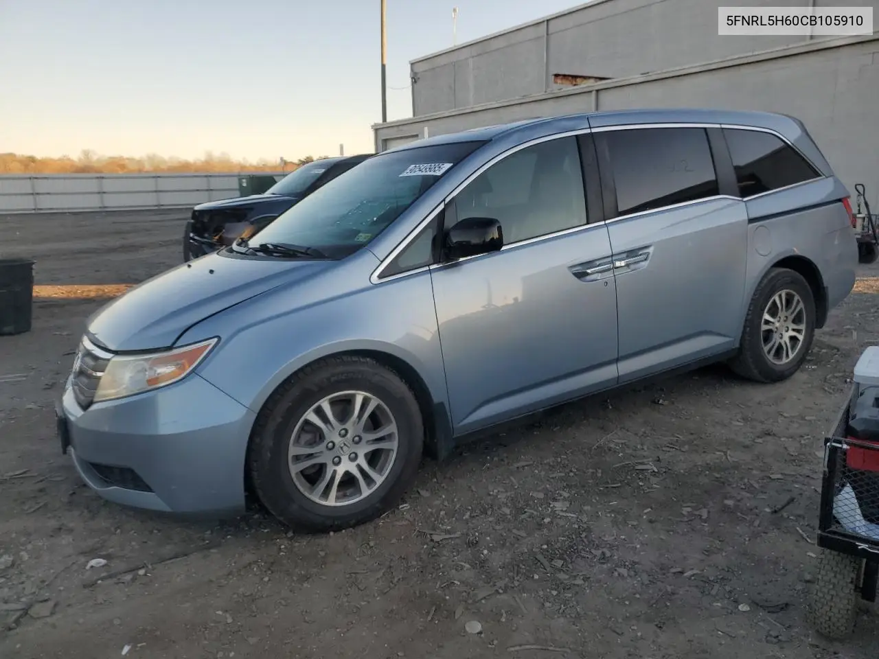 5FNRL5H60CB105910 2012 Honda Odyssey Exl