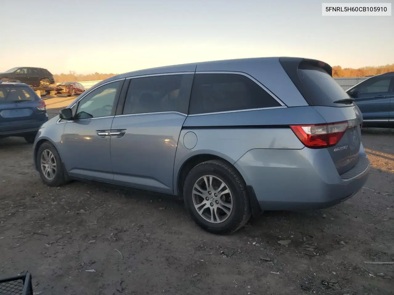 5FNRL5H60CB105910 2012 Honda Odyssey Exl