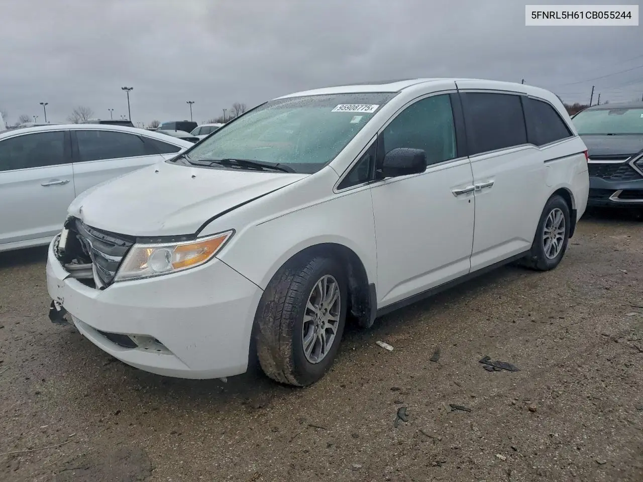 5FNRL5H61CB055244 2012 Honda Odyssey Exl