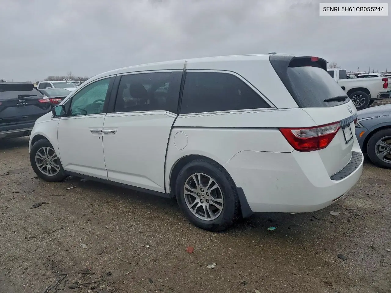 5FNRL5H61CB055244 2012 Honda Odyssey Exl