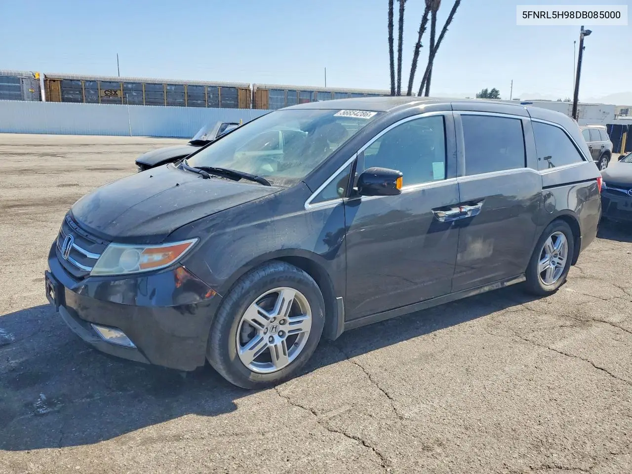 2013 Honda Odyssey Touring VIN: 5FNRL5H98DB085000 Lot: 56654286