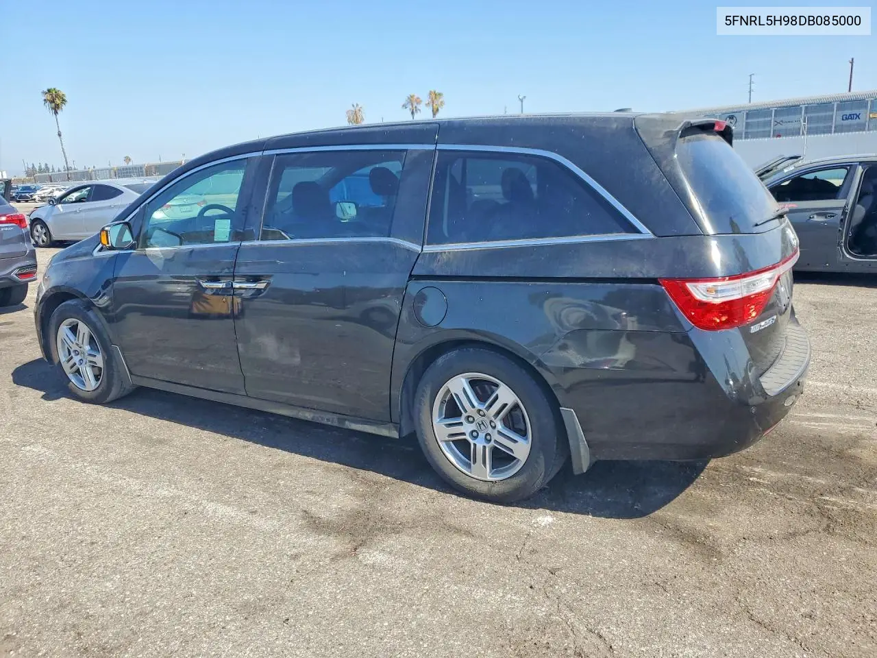 2013 Honda Odyssey Touring VIN: 5FNRL5H98DB085000 Lot: 56654286