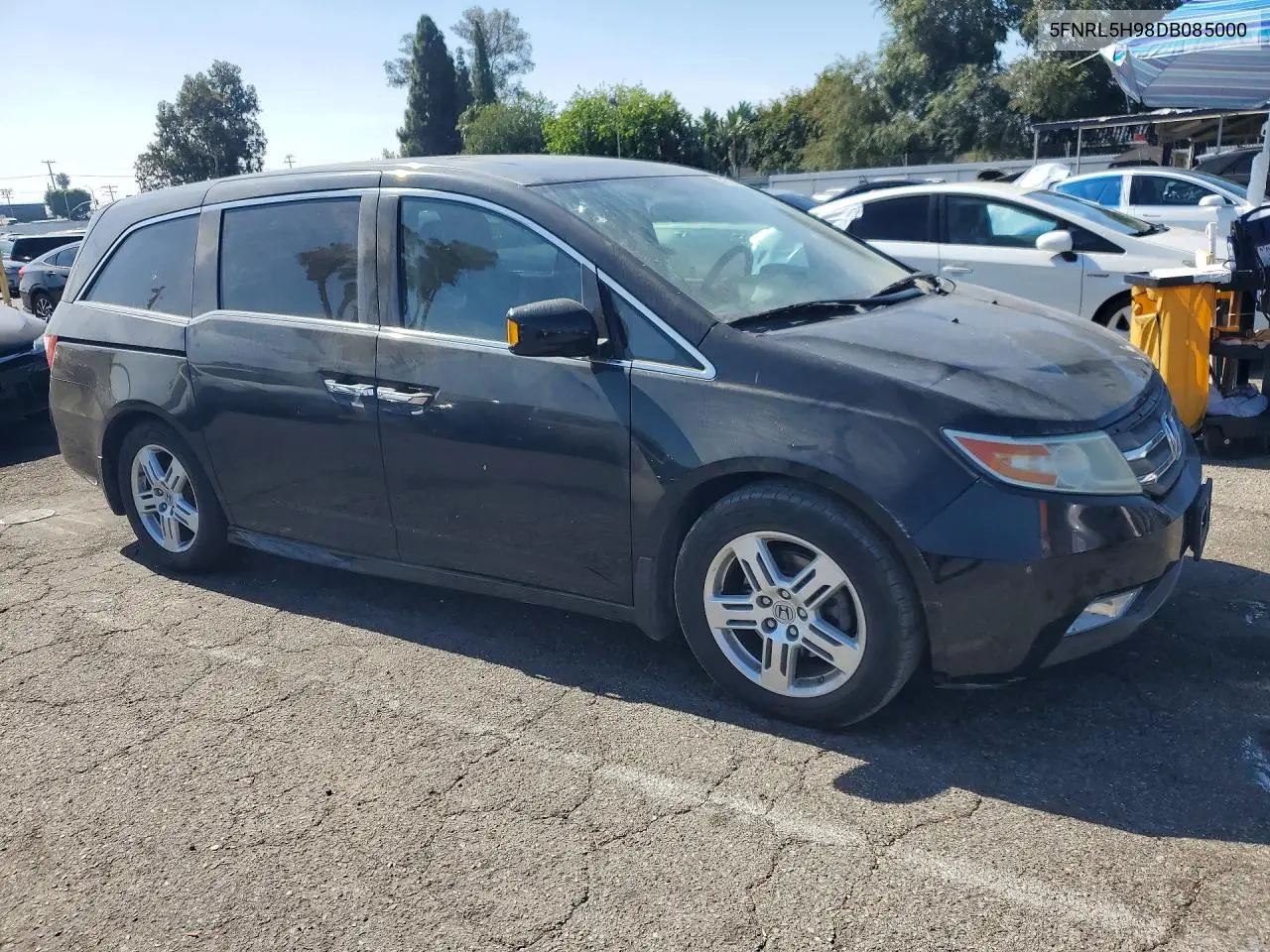 2013 Honda Odyssey Touring VIN: 5FNRL5H98DB085000 Lot: 56654286