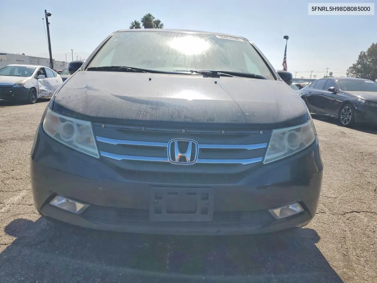 2013 Honda Odyssey Touring VIN: 5FNRL5H98DB085000 Lot: 56654286