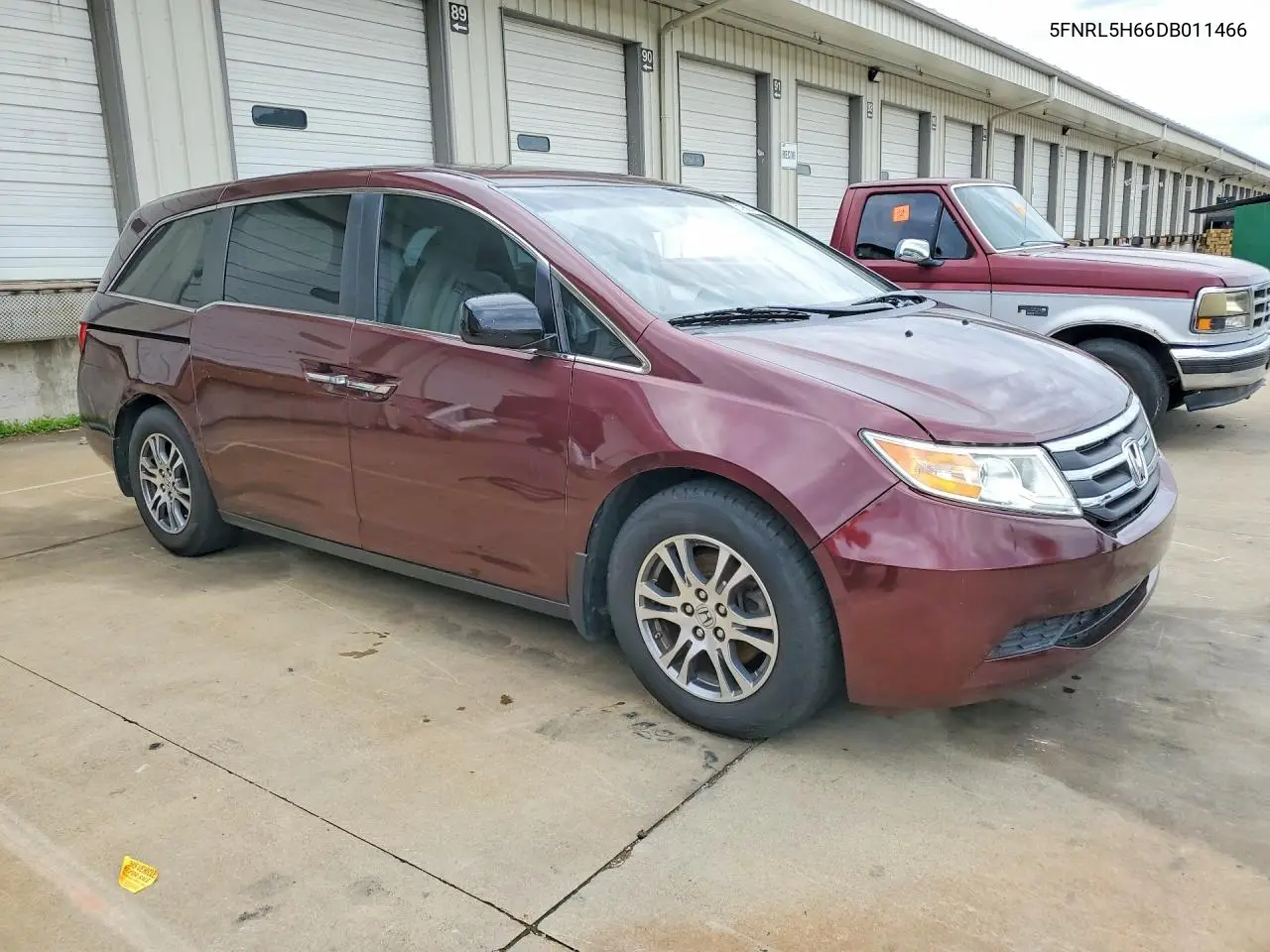 5FNRL5H66DB011466 2013 Honda Odyssey Exl