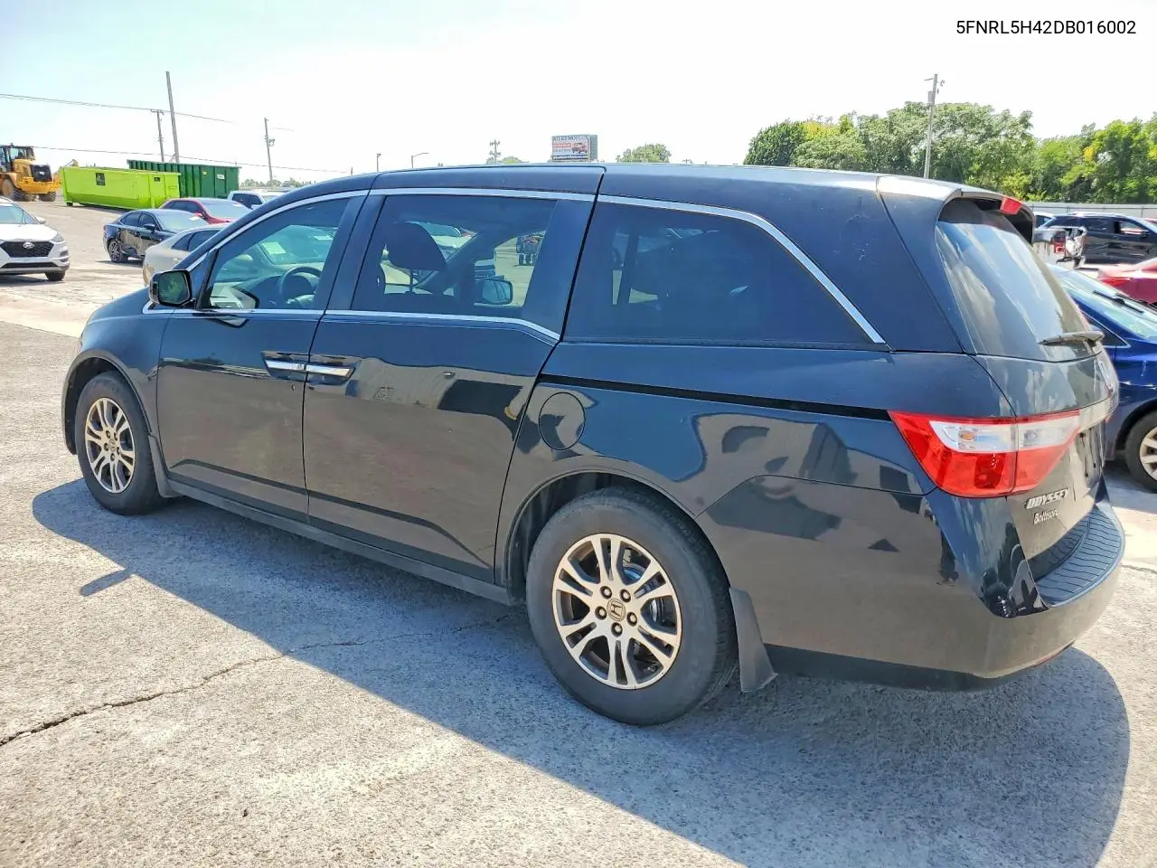 2013 Honda Odyssey Ex VIN: 5FNRL5H42DB016002 Lot: 60158156