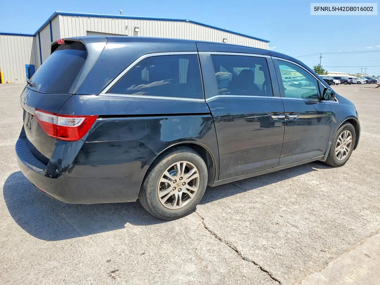2013 Honda Odyssey Ex VIN: 5FNRL5H42DB016002 Lot: 60158156