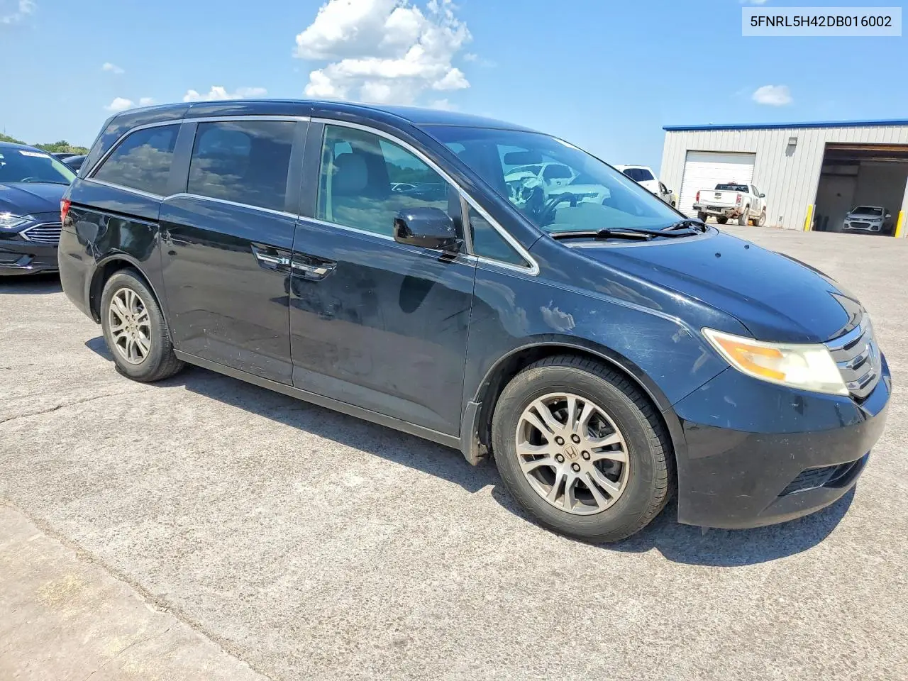 2013 Honda Odyssey Ex VIN: 5FNRL5H42DB016002 Lot: 60158156