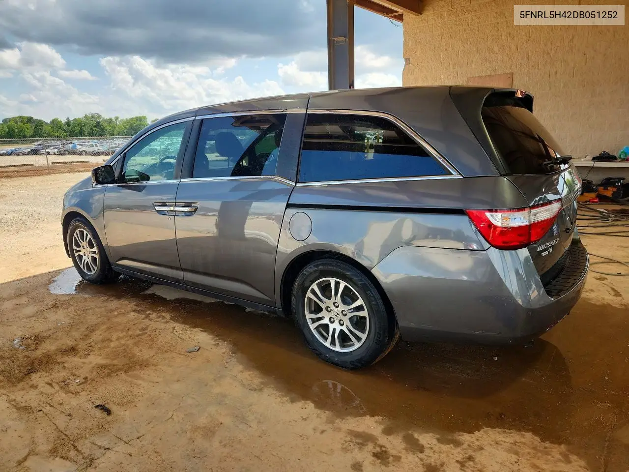2013 Honda Odyssey Ex VIN: 5FNRL5H42DB051252 Lot: 60897166