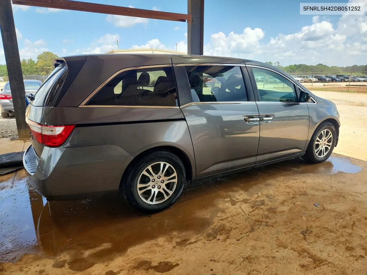2013 Honda Odyssey Ex VIN: 5FNRL5H42DB051252 Lot: 60897166