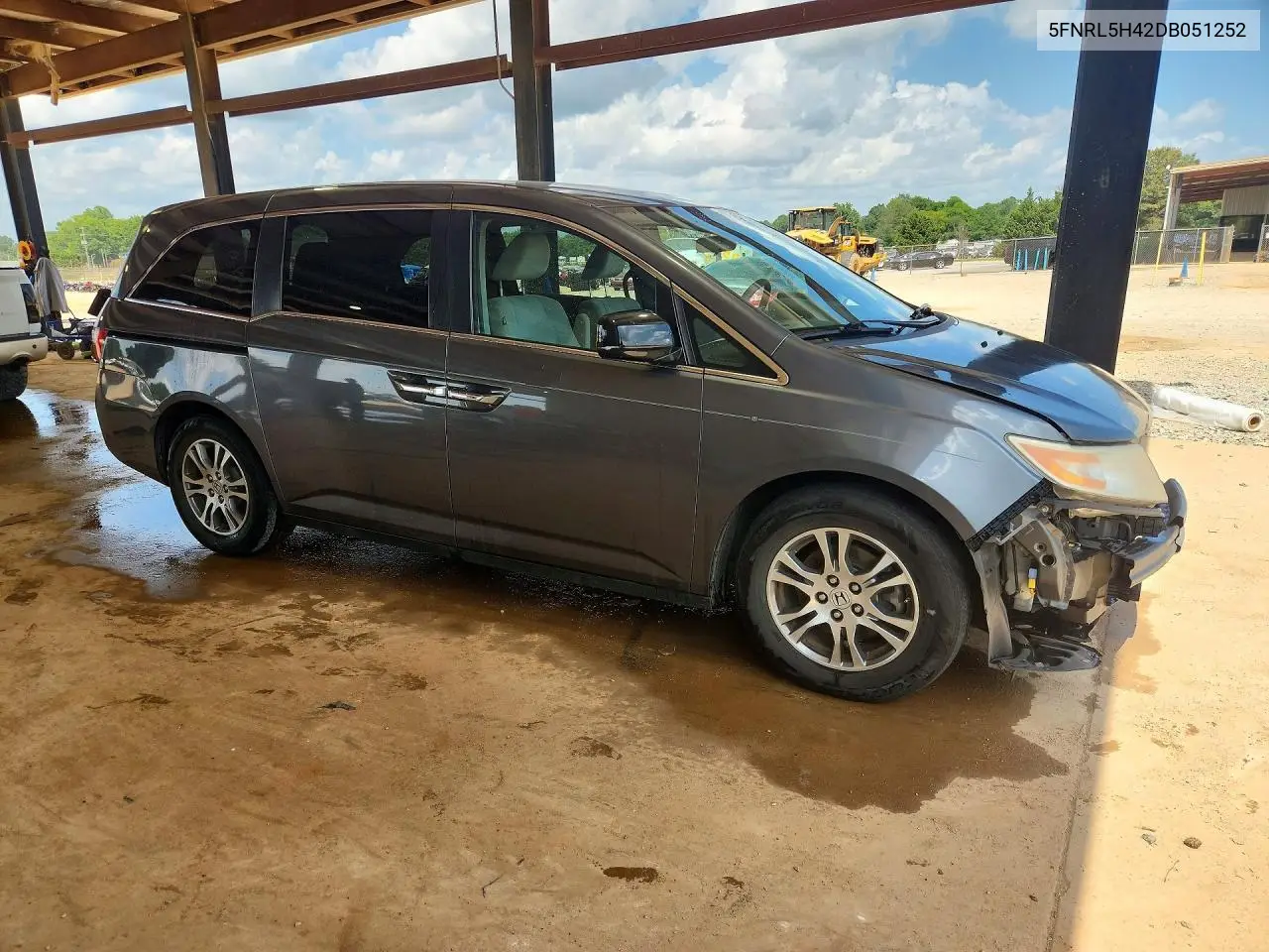 2013 Honda Odyssey Ex VIN: 5FNRL5H42DB051252 Lot: 60897166