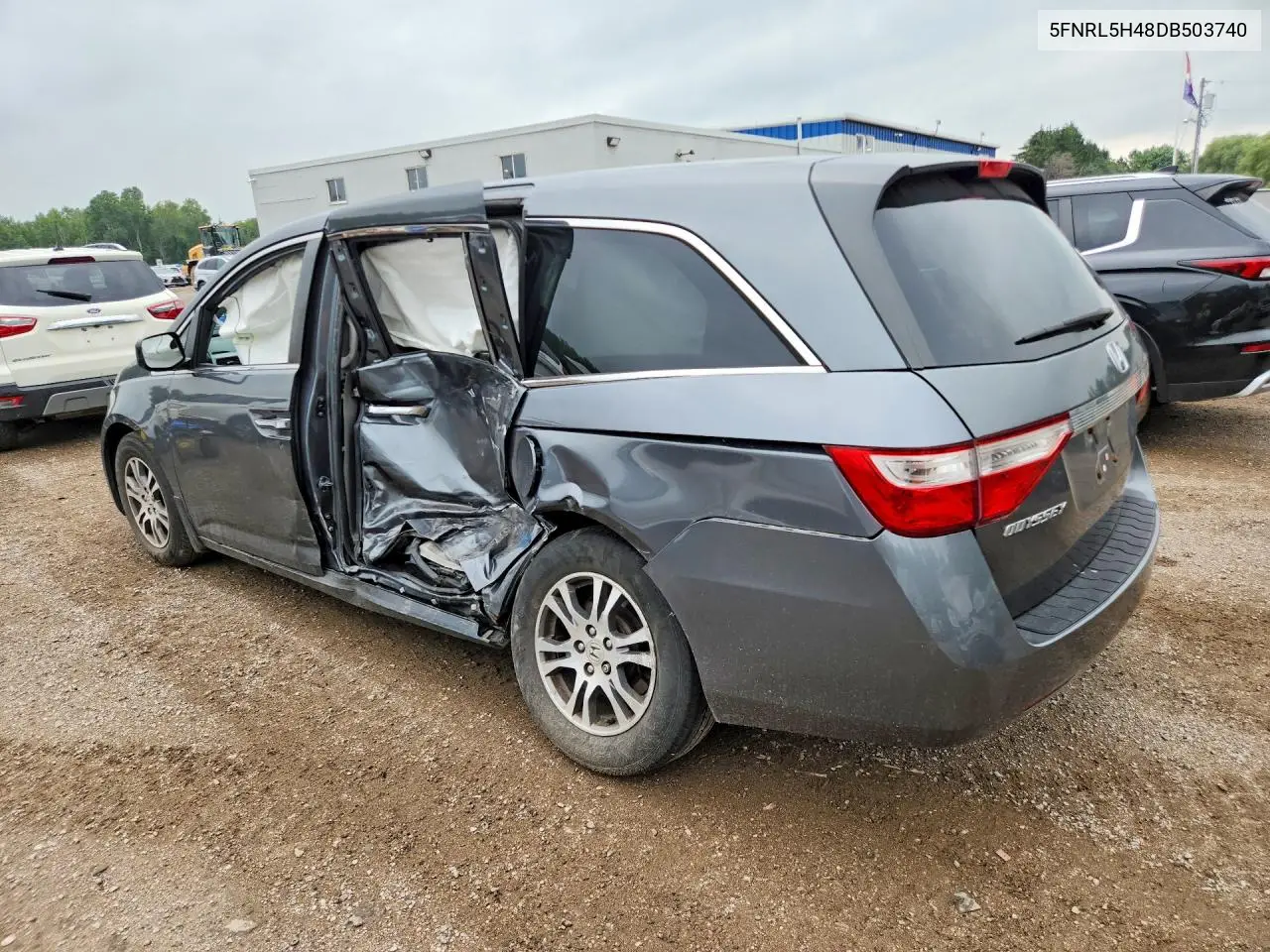 2013 Honda Odyssey Ex VIN: 5FNRL5H48DB503740 Lot: 61569376