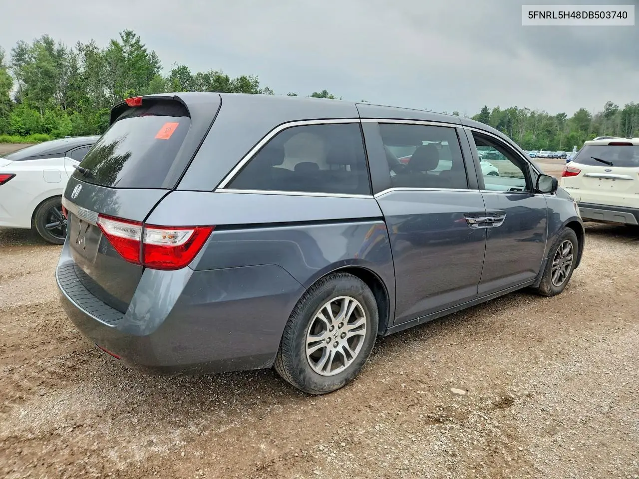 2013 Honda Odyssey Ex VIN: 5FNRL5H48DB503740 Lot: 61569376