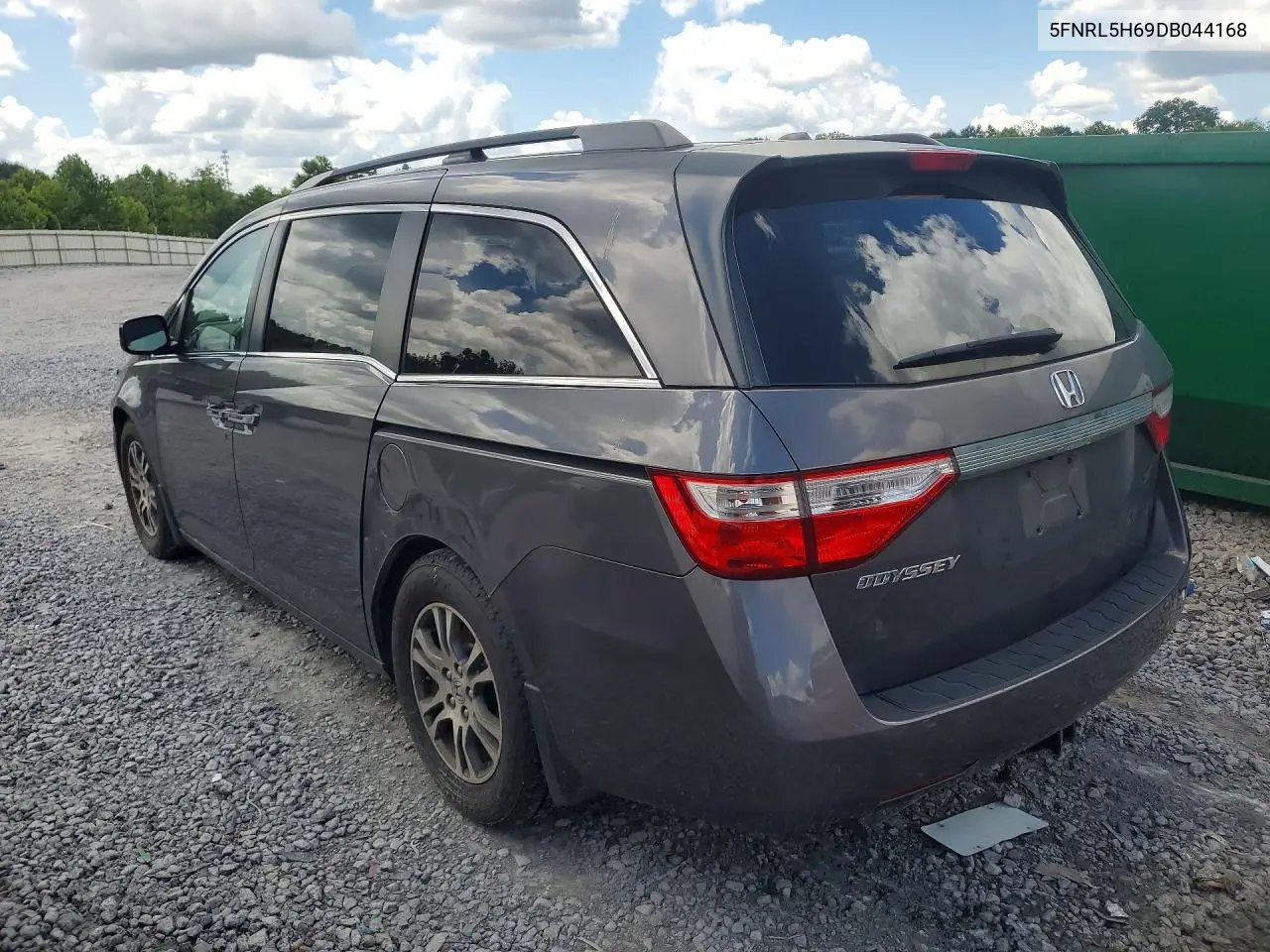2013 Honda Odyssey Exl VIN: 5FNRL5H69DB044168 Lot: 61584726