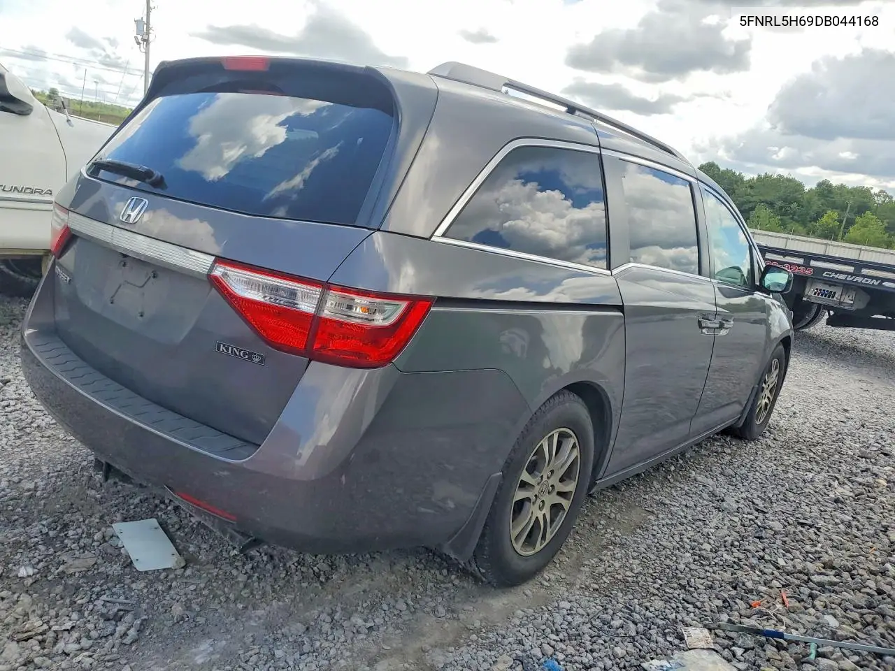 2013 Honda Odyssey Exl VIN: 5FNRL5H69DB044168 Lot: 61584726