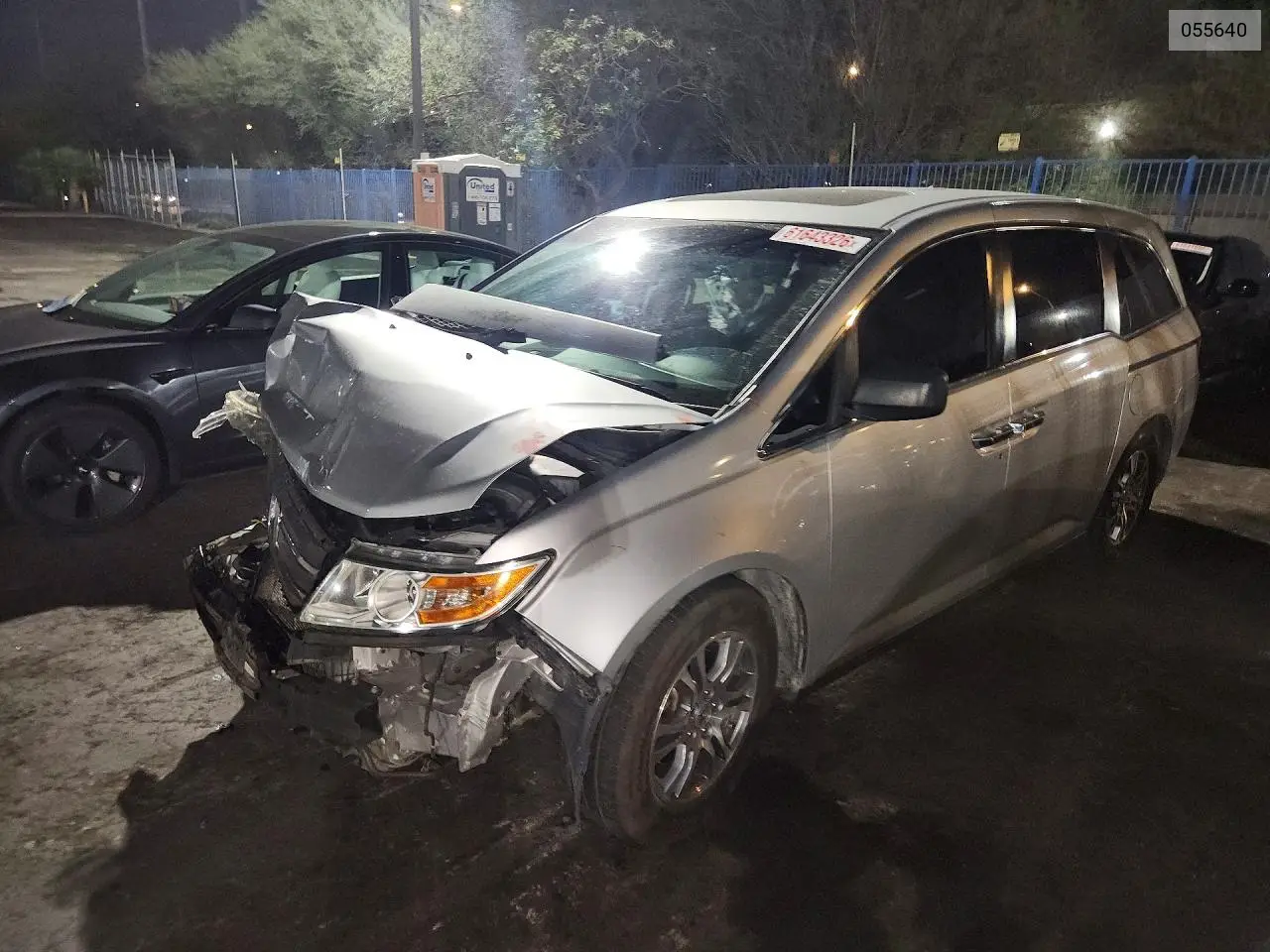 2013 Honda Odyssey Exl VIN: 055640 Lot: 61643326