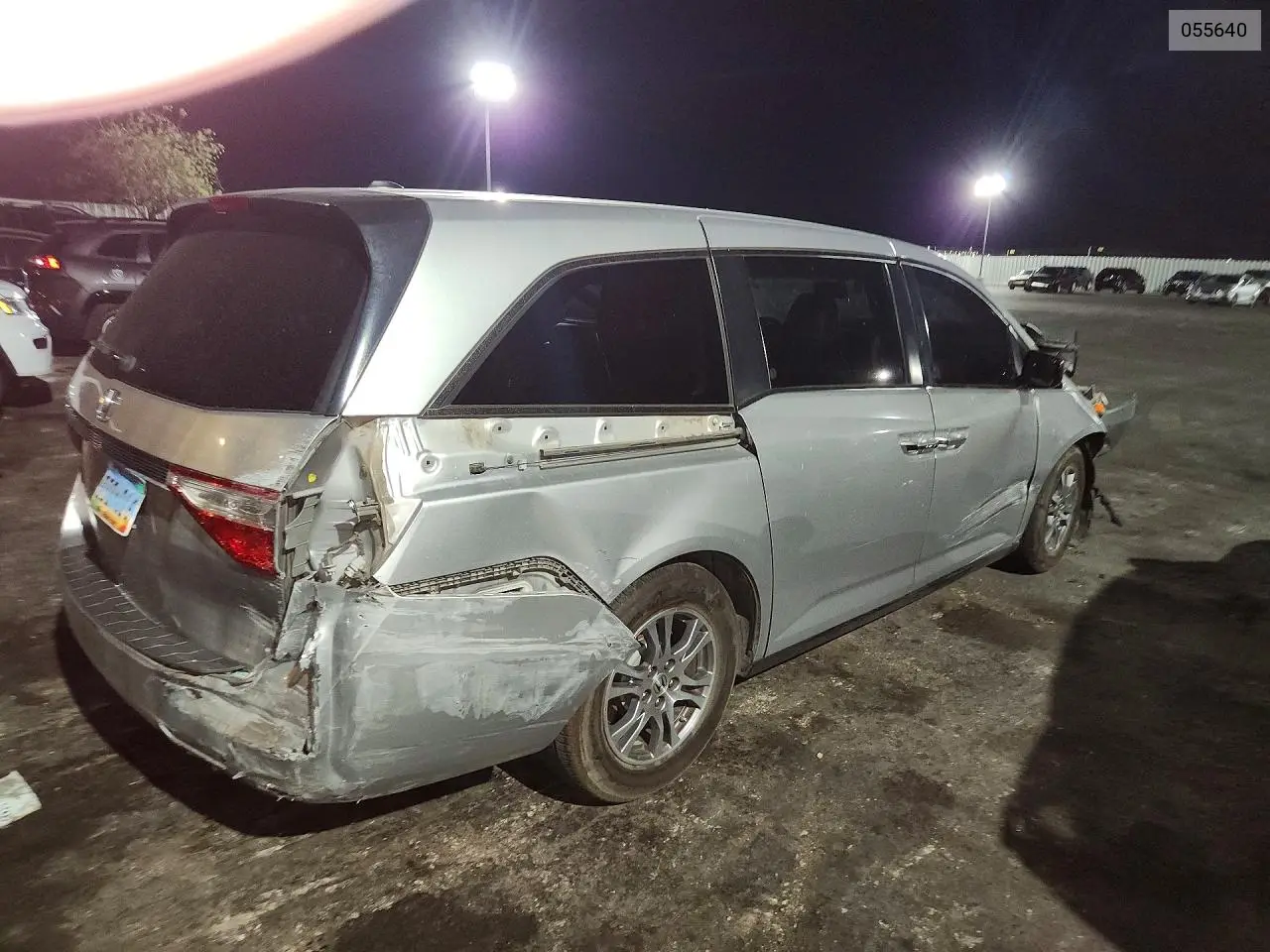 2013 Honda Odyssey Exl VIN: 055640 Lot: 61643326